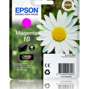 T1803 Magenta Epson Original Ink Cartridge Series 18 Daisy