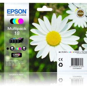 T1806 Epson Original Multipack Ink Cartridges Daisy Series 18
