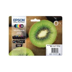 Full Set of Genuine Epson 202 Ink Cartridges Kiwi Inks