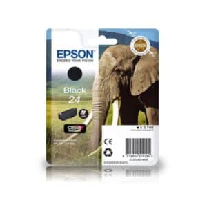 Epson 24 Black Original Ink Cartridge Elephant Series
