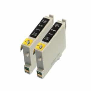 Epson Compatible Black Ink Cartridges - 2 Item Multipack - T0441
