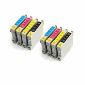 Epson Compatible Ink Cartridges 8 item Multipack - T0445 x 2