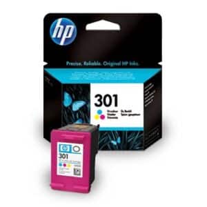 HP 301 Tri-Colour Original Printer Ink Cartridge - HP301