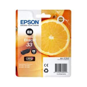 Epson 33 Photo Black Original Ink Cartridge Orange Series