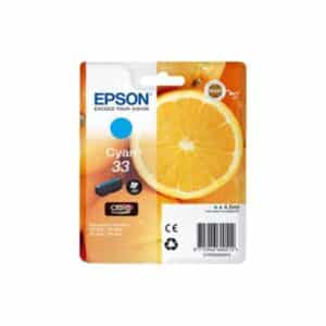 Epson 33 Cyan Original Ink Cartridge Orange Series C13T33424012