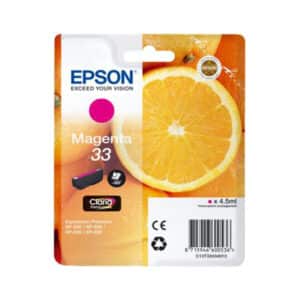 Epson 33 Magenta Original Ink Cartridge Orange Series