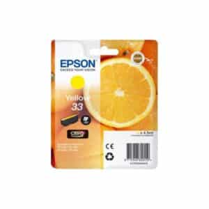 Epson 33 Yellow Original Ink Cartridge Orange Series C13T33444012