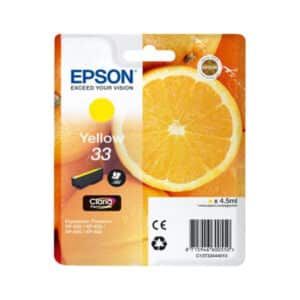 Epson 33 Yellow Original Ink Cartridge Orange Series