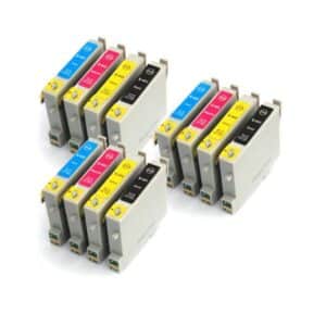 Epson Compatible Ink Cartridges 12 item Multipack - TO445 x 3