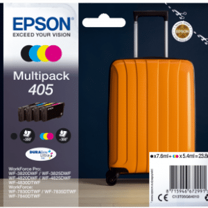 Epson 405 Multipack - Genuine Original Ink Cartridges Suitcase Series