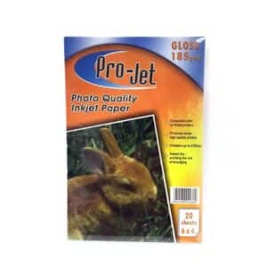 6" x 4" Gloss 185gsm Photo Paper x20 Sheets