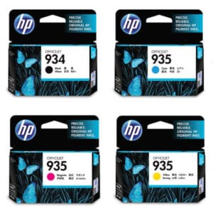 HP934 / HP935 Original Ink Cartridges Black, Cyan, Magenta & Yellow HP 934 - 4 item Multipack