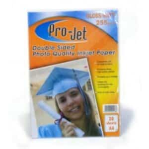 A4 Gloss / Matt Ink Jet Double Sided Photo Paper x 20 sheets - 255gsm