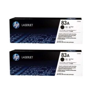 HP83A Black x2 Genuine HP Laser Toner Cartridges HP-CF283AD Twin Pack