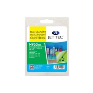 HP 953XL Cyan High Capacity JetTec Remanufactured Ink Cartridge - HP953XL