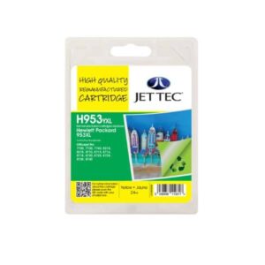 HP 953XL Yellow High Capacity JetTec Remanufactured Ink Cartridge - HP953XL