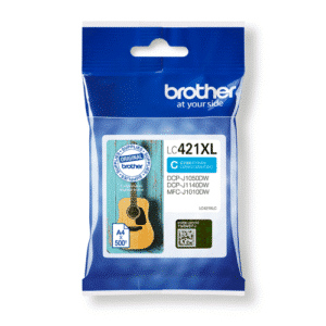 LC421XL Cyan High Capacity Original Brother Ink Cartridge LC-421XL