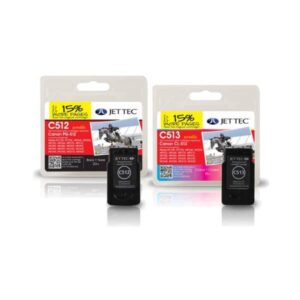 PG512 + CL513 Twin Pack Remanufactured Canon Ink Cartridges