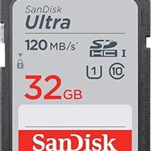 SanDisk Ultra 32GB SDHC Class 10 UHS-1 High Speed Memory Card
