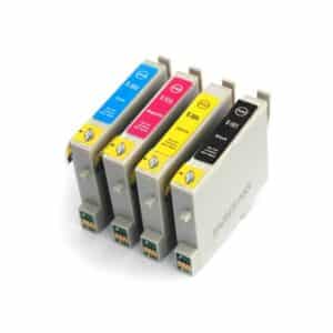 Epson Compatible Ink Cartridges 4 item Multi-pack - T0555 / E-555