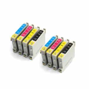 Epson Compatible Ink Cartridges 8 item Multi-pack - T0555 / E-555