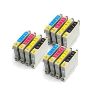 Epson Compatible Ink Cartridges 12 item Multi-pack - T0555 / E-555