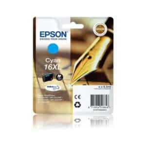Epson Original Extra Large Cyan Ink Cartridge Pen and Crossword Series 16XL