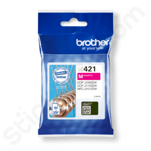 LC421 Magenta Original Brother Ink Cartridge LC-421