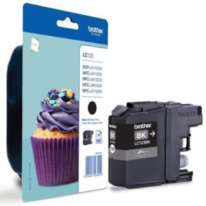 LC123BK Black Original Brother Ink Cartridge LC123