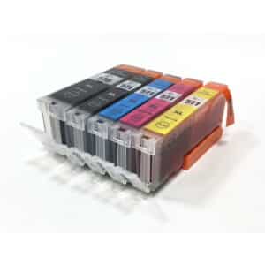 Canon Compatible Ink Cartridges 5 Item Multipack - PGI-570 CLI-571