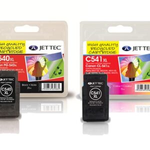 PG540XL & CL541XL Black & Colour Remanufactured Printer Ink Cartridges C-540XL C-541XL