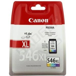 CL546 Colour XL Original Canon Printer Ink Cartridge CL-546XL
