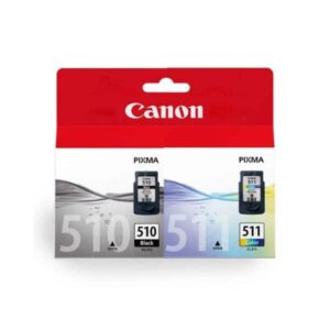 Canon 510 & Canon 511 Twin Pack Original Canon Ink Cartridges PG510 + CL511