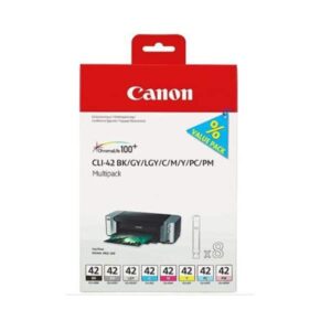 Canon 42 Original 8 Item Multipack Ink Cartridges - CLI42