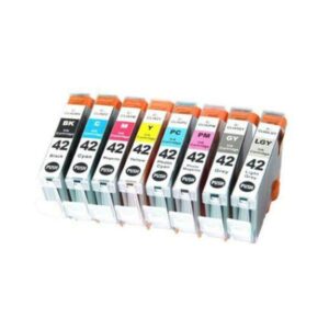 Canon 42 Compatible 8 Item Multipack Ink Cartridges - CLI42