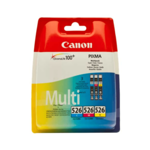 Canon CLI-526 C/M/Y Original Ink Cartridge - 3 Item Multipack 4541B009