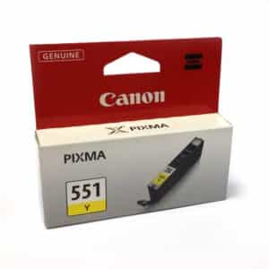 Canon 551 Original Yellow Ink Cartridge - CLI551Y