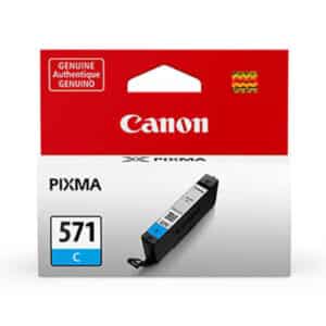 Canon 571 Original Cyan Ink Cartridge - CLI571C