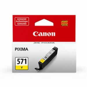 Canon 571 Original Yellow Ink Cartridge - CLI571Y