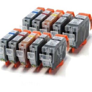 Canon 525 / 526 - 10 Item Multipack Canon Compatible Printer Ink Cartridges - PGI-525 / CLI-526 CMYK