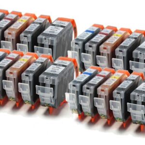 Canon 525 / 526 - 20 Item Multipack Canon Compatible Printer Ink Cartridges - PGI-525 / CLI-526 CMYK