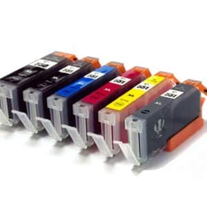 Canon Compatible Ink Cartridges - 6 Item Multipack incl. Grey - PGI-550 CLI-551