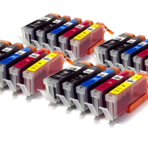 Canon Compatible Ink Cartridges - 4 Sets - 20 Item Multipack - PGI-550 CLI-551