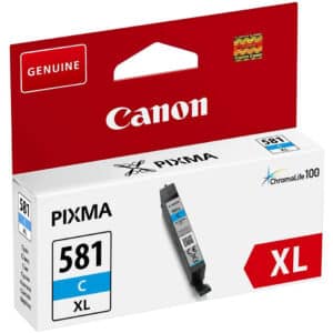 Canon 581XL Original Cyan Ink Cartridge CLI-581XLC