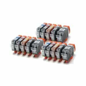 Canon Compatible Ink Cartridges - 15 Item Multipack - CLI8CMYK+PGI5BKx3