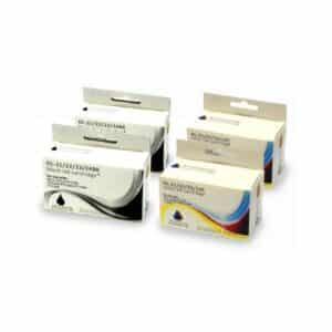 DL21 / DL22 / DL23 / DL24 2x Black & 2x Colour Compatible Ink Cartridges - 4 Item Multipack