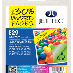 E29 Remanufactured Ink Cartridges Strawberry Series T29 / T2981/2/3/4 - 4 item Multipack