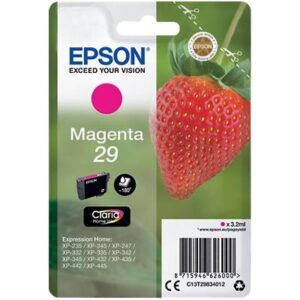 Epson 29 Original Magenta Ink Cartridge Strawberry Series C13T29834012