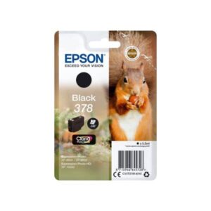 Epson 378 Black Original Ink Cartridge Squirrel Series