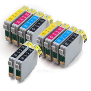 Epson Compatible Ink Cartridges 10 Item Multipack T0715 + T0711 x2 (E-895 + E-891 x2)